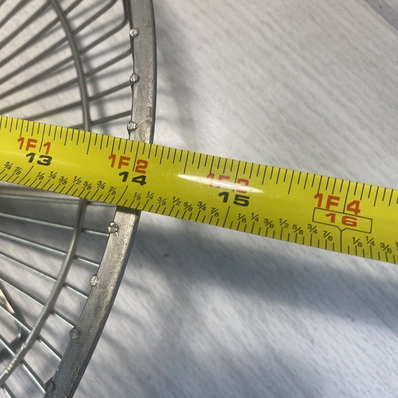 Vintage Galaxy Oscillating Fan REPLACEMENT Rear Grill - Picture 3 of 3